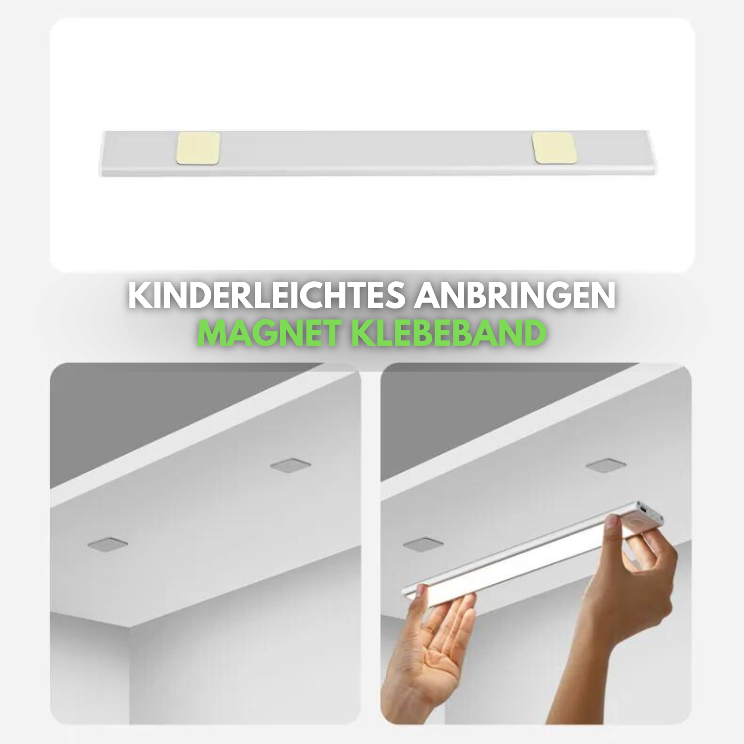 SCHRANKBELEUCHTUNG ECKIG