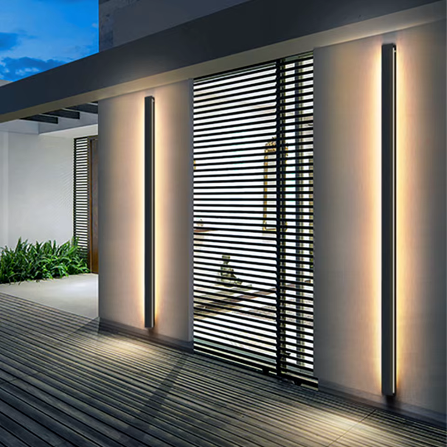 MINIMALISTISCHE OUTDOOR WANDLEUCHTE