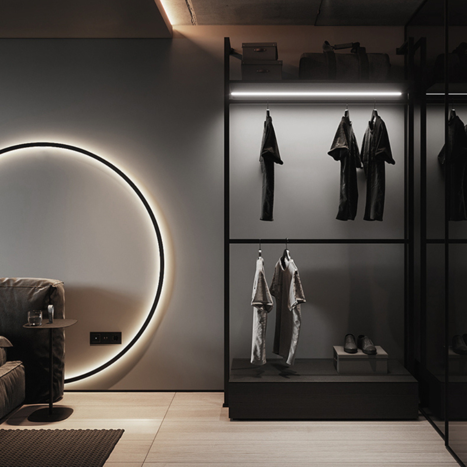 MINIMALISTISCHER LED RING