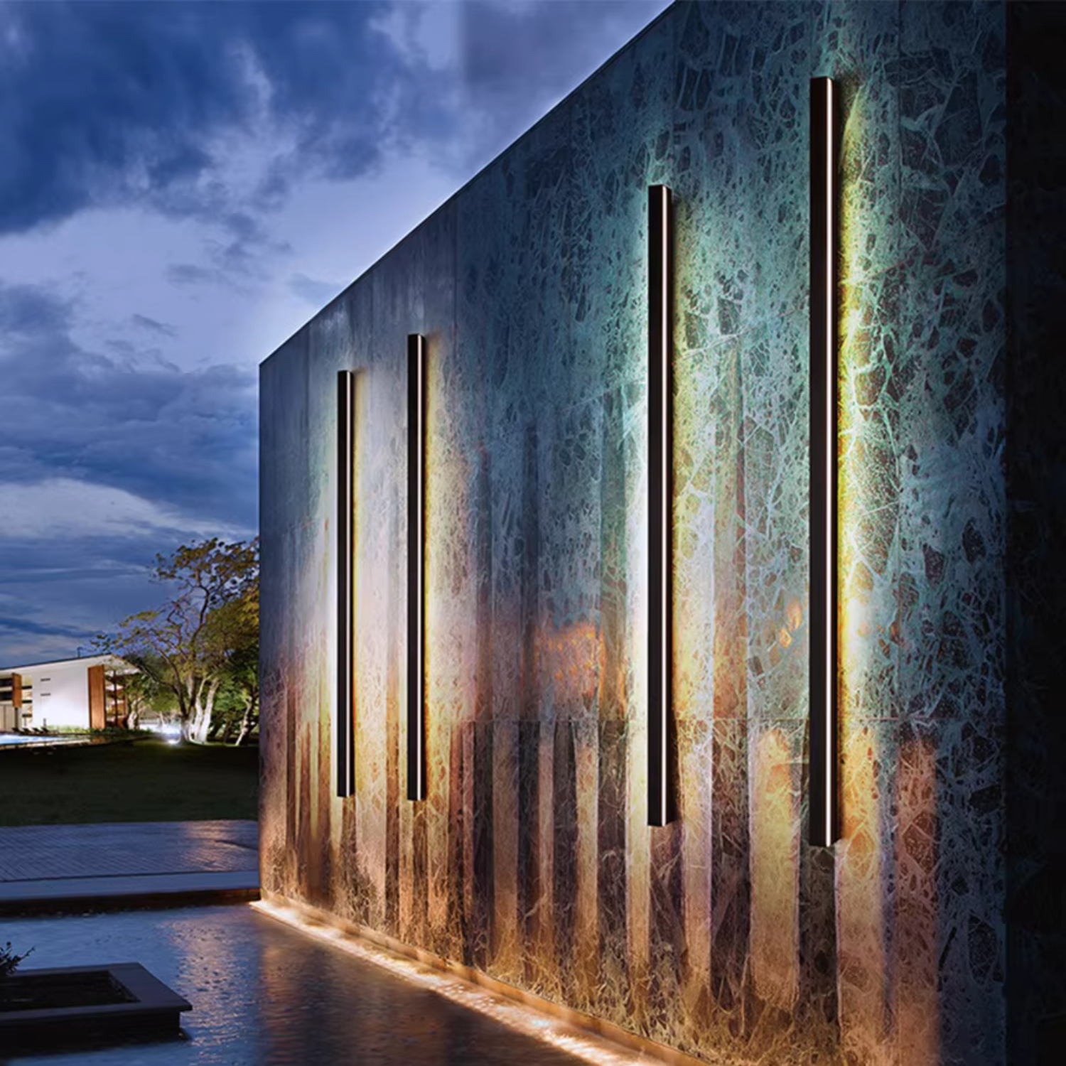 MINIMALISTISCHE OUTDOOR WANDLEUCHTE