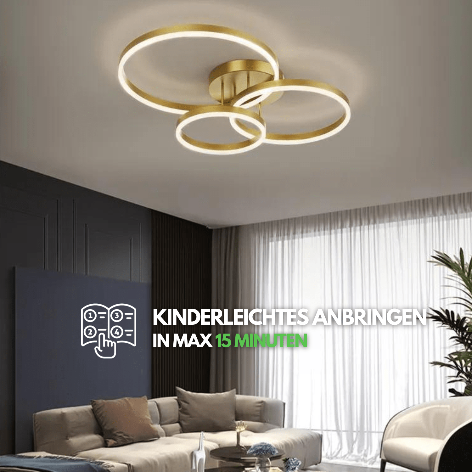 SIMPLE DECKENLEUCHTE